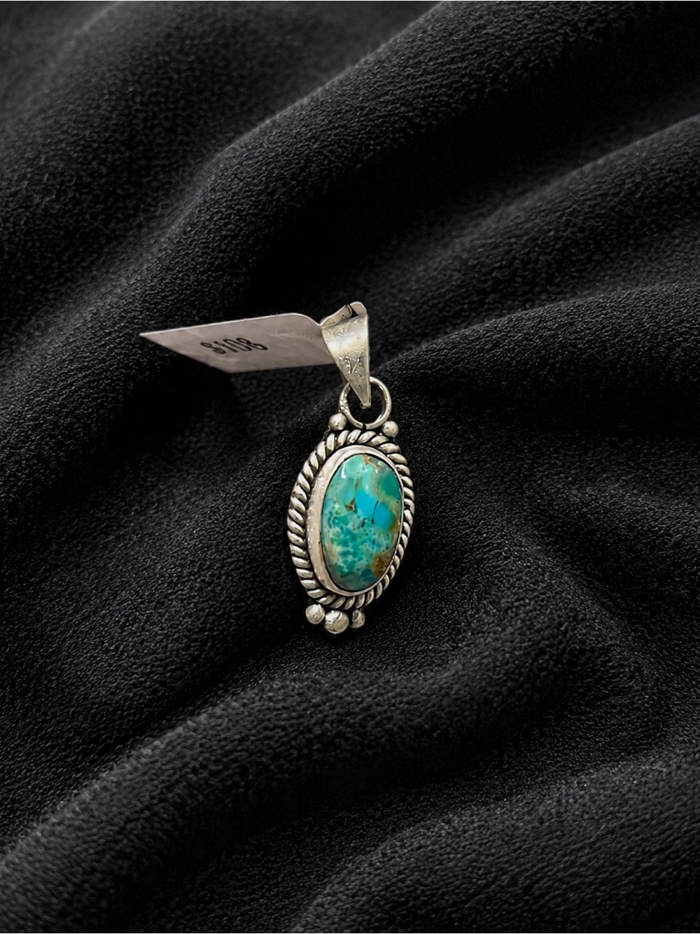Mojave Pendant 925 Silver Natural Stone